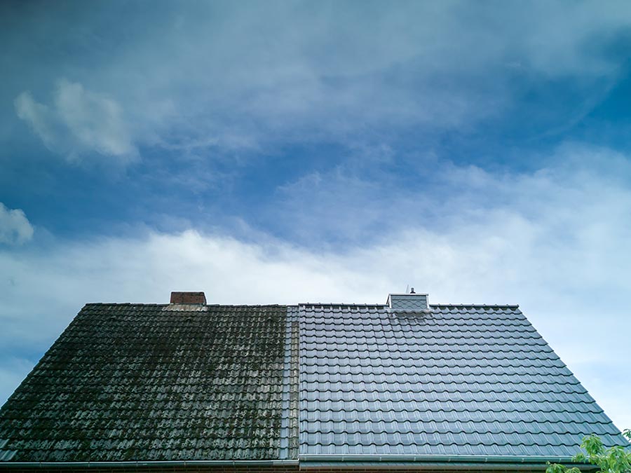Tiled roof restoration in Perth transformed to brand new condition